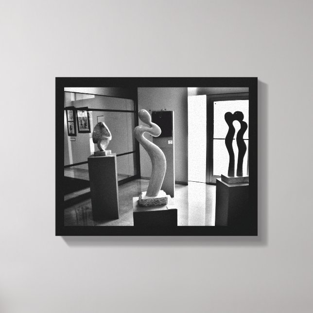 Impressão Em Tela Amor no Museu (Frente)