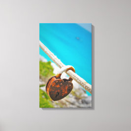 Impressão Em Tela Amor trancado!