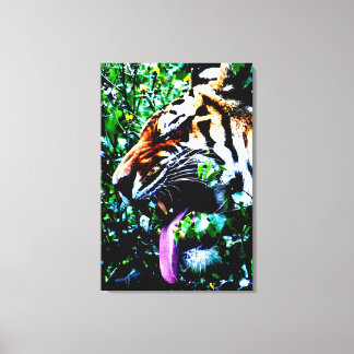 Impressão Em Tela Amur Tiger 24x36 (60x90cm) waca