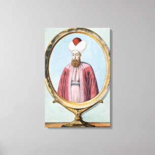 Impressão Em Tela Amurath (Murad) I (1319-89), Sultan 1359-89, de