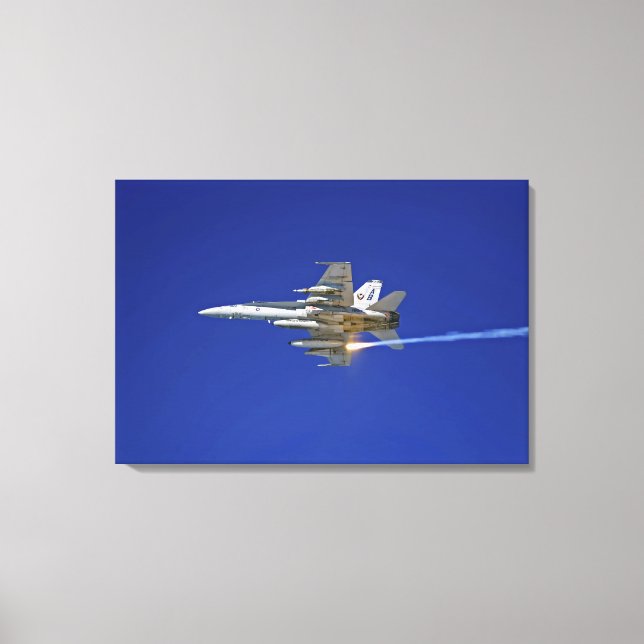 Impressão Em Tela An F/A-18C Hornet (Frente)