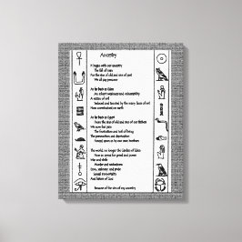 Impressão Em Tela Ancestralidade