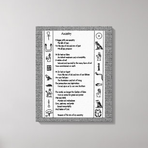 Impressão Em Tela Ancestralidade