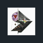 Impressão Em Tela Ancient Astral Detector / Etude №19<br><div class="desc">A relic from the forgotten depths. This mystical mechanism was designed to track ethereal frequencies and astral shifts. Combining raw amethyst clusters,  ancient carnelian,  and intricate rune-etched wood,  it stands as a testament to a lost era of arcane technology.

Part of my ongoing "Mystic Artifacts" series.</div>