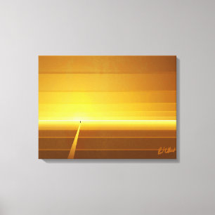 Impressão Em Tela Anda a linha