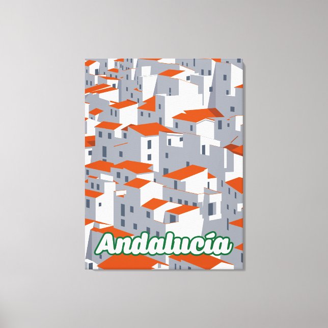 Impressão Em Tela Andaluzia 3 (Frente)