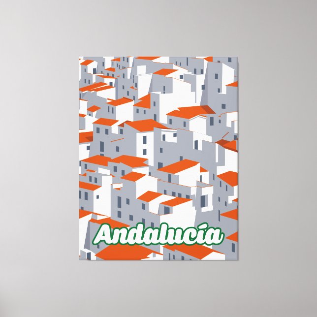 Impressão Em Tela Andaluzia 3 (Frente)