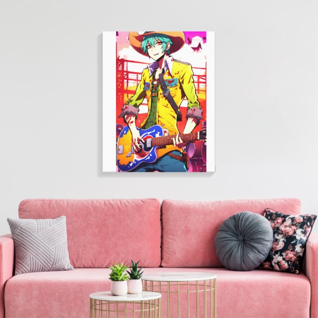 Impressão Em Tela Andarilho Esbelto (Insitu(Sala de estar))