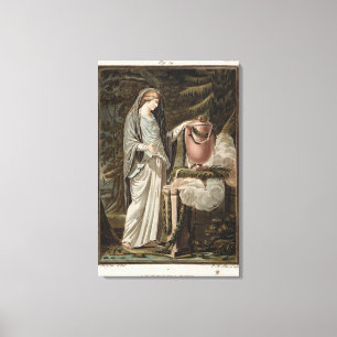 Impressão Em Tela Andromache, traje para "Andromache" por Jean Racin