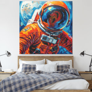 Impressão Em Tela Anel ao Redor da Lua-7