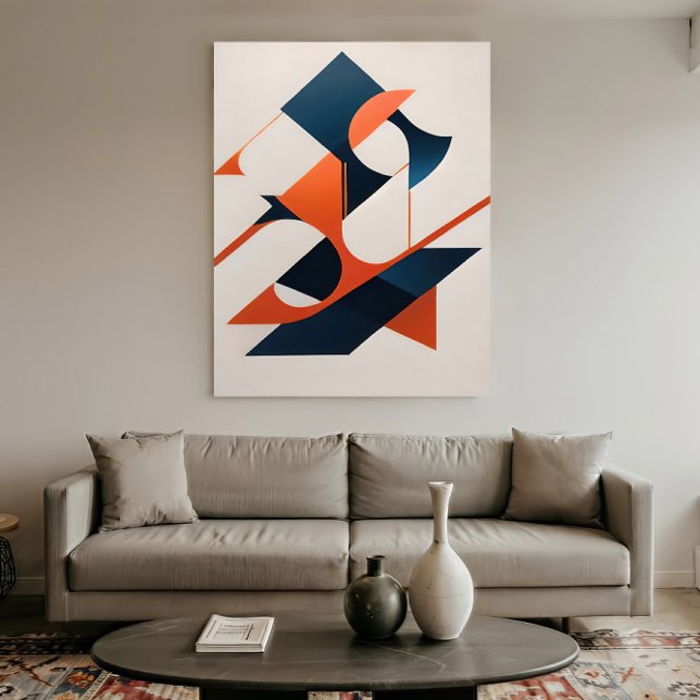 Impressão Em Tela Angular Symphony (Criador carregado)