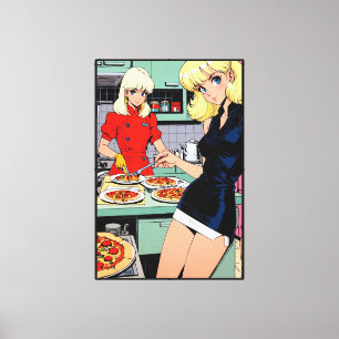 Impressão Em Tela Anime 