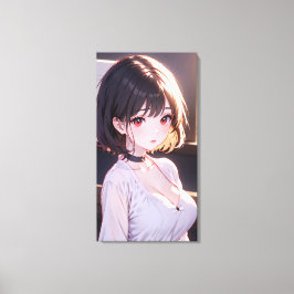 Impressão Em Tela Anime Art.