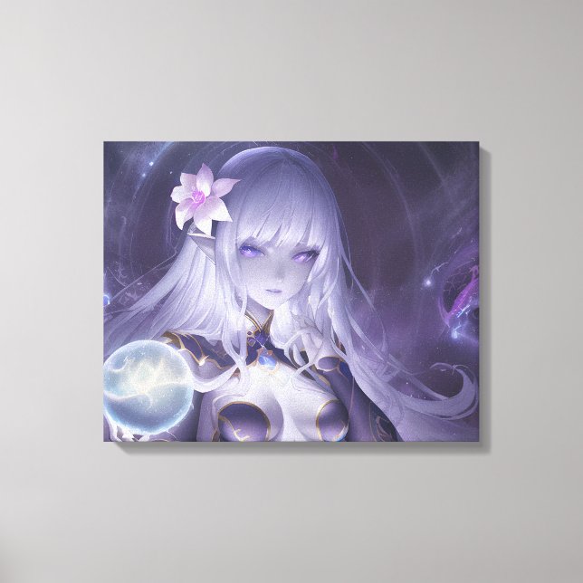 Impressão Em Tela Anime Sorceress (Frente)