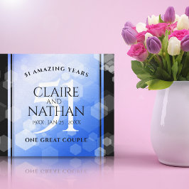 Impressão Em Tela Aniversário de Casamento da rua Elegante 51