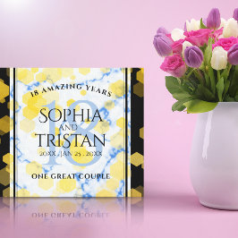 Impressão Em Tela Aniversário de Casamento de Porcelana 18