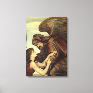 Impressão Em Tela Anjo da Morte por Evelyn De Morgan