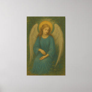 Impressão Em Tela Anjo da Oração Pacífico – Gua de Asa Branca com Ha