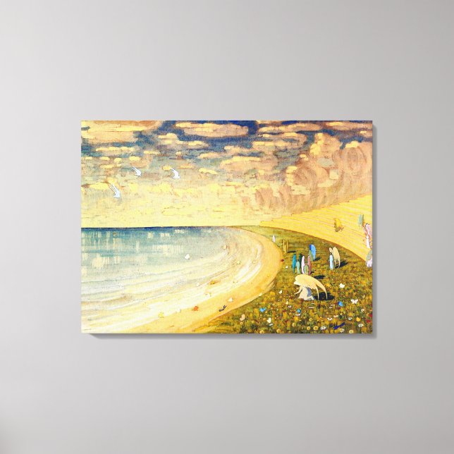 Impressão Em Tela Anjos (Paraíso) | Mikalojus Ciurlionis | (Frente)