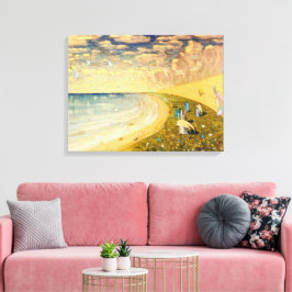 Impressão Em Tela Anjos (Paraíso) | Mikalojus Ciurlionis |