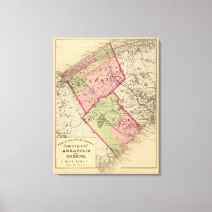 Impressão Em Tela Annapolis, condados do Queens, NS