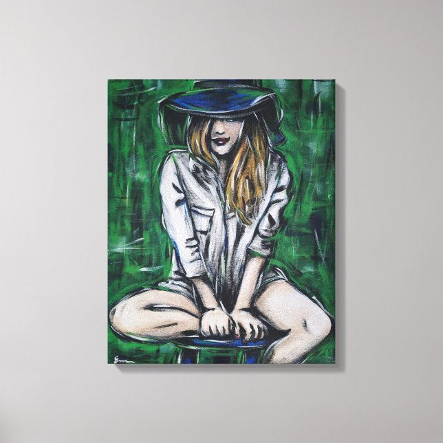 Impressão Em Tela Anonymat 3 (Frente)