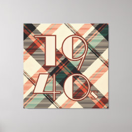 Impressão Em Tela anos 40