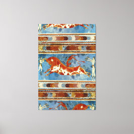 Impressão Em Tela Antigo Minoan Creta Fresco