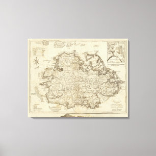 Impressão Em Tela Antígua