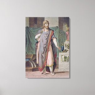 Impressão Em Tela Antiochus, traje para "Berenice" por Jean Racine,