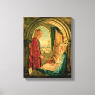 Impressão Em Tela Anunciação, 1859