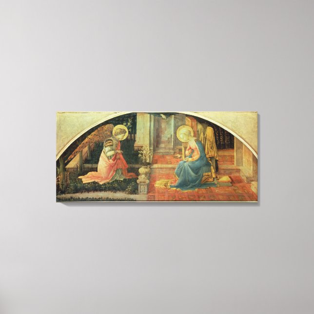 Impressão Em Tela Anunciação, c.1450-3 (Frente)