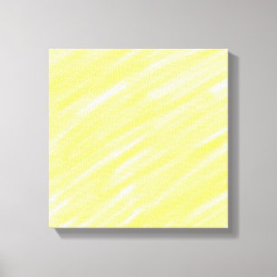Impressão Em Tela anúncio amarelo pastel personalizado de cor sólida