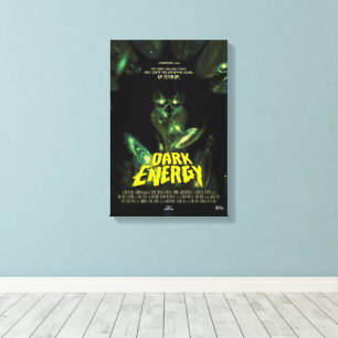 Impressão Em Tela Anúncio de Filme de Horror Sci-Fi, Energia Escura