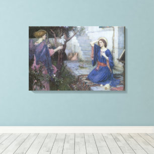 Impressão Em Tela Anúncio de JW Waterhouse, Victorian Fine Art