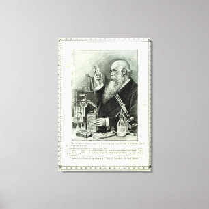 Impressão Em Tela Anúncio para o "Cacau de Cadbury"