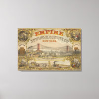 Anúncio Vintage Para Empire Sewing Machine Co., No