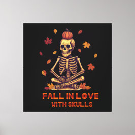 Impressão Em Tela Apaixonado por Crânios - Arte de Muro Cozy Chaos