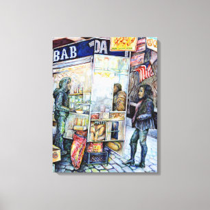 Impressão Em Tela Apaixonado por Problemas, E Em Problemas Com O Amo