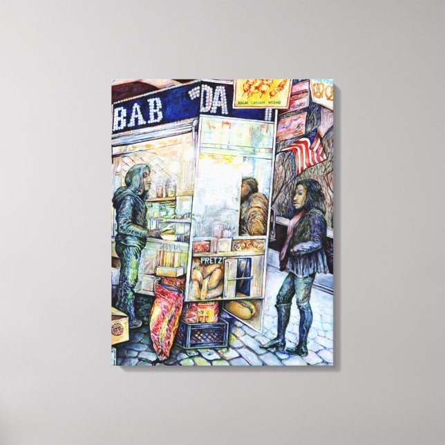 Impressão Em Tela Apaixonado por Problemas, E Em Problemas Com O Amo (Frente)