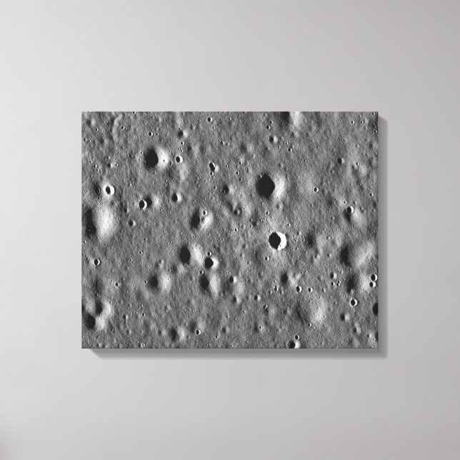 Impressão Em Tela Apollo 11, local de aterrissagem (Frente)