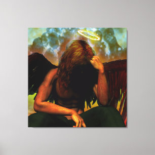 Impressão Em Tela Após a Queda da Fantasia Arte Gótica