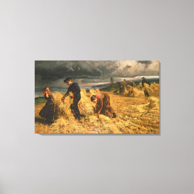 Impressão Em Tela Após A Tempestade (Frente)