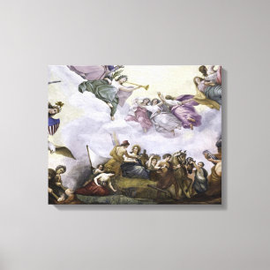 Impressão Em Tela Apoteose de George Washington - Agricultura