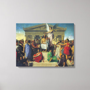 Impressão Em Tela Apotheosis do local, 1827
