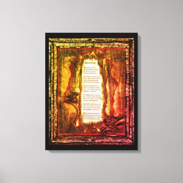 Impressão Em Tela Apparições (Frente)