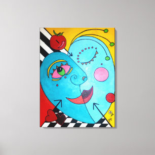 Impressão Em Tela Apple de meu olho