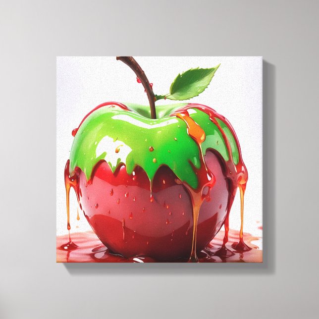 Impressão Em Tela Apple Digital Art (Frente)