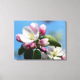 Impressão Em Tela Apple perfeito floresce WrappedCanvas (o brilho)