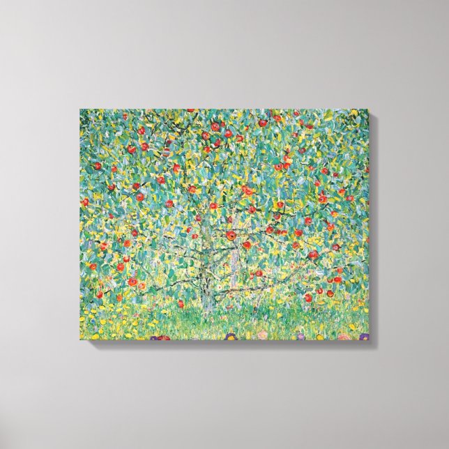 Impressão Em Tela Apple Tree Gustav Klimt (Frente)